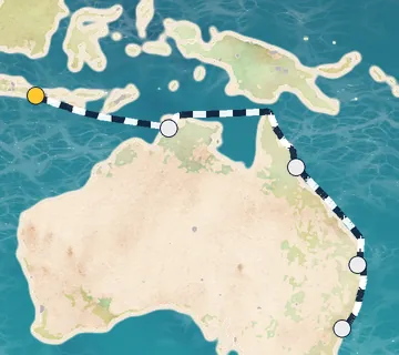 12 Night Benoa to Sydney cruise