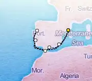 9 Night Barcelona to Barcelona cruise