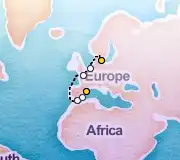 9 Night Copenhagen to Barcelona cruise
