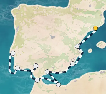9 Night Barcelona to Lisbon cruise