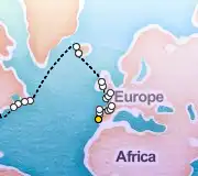 25 Night Lisbon to New York cruise