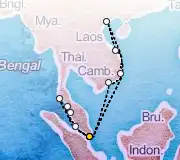 16 Night Singapore to Singapore cruise