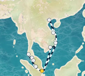 16 Night Singapore to Singapore cruise