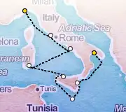 7 Night Savona to Taranto cruise