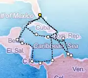 21 Night Miami to Miami cruise