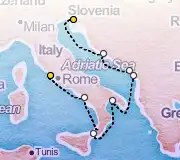 7 Night Rome to Trieste cruise