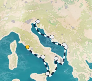 7 Night Rome to Trieste cruise