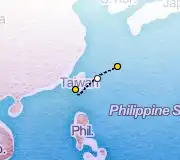 2 Night Naha to Kaohsiung cruise
