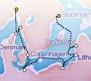 11 Night Oslo to Stockholm cruise