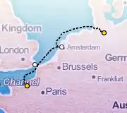 4 Night Hamburg to Paris cruise