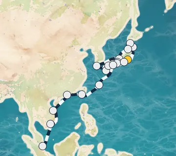 28 Night Tokyo to Singapore cruise