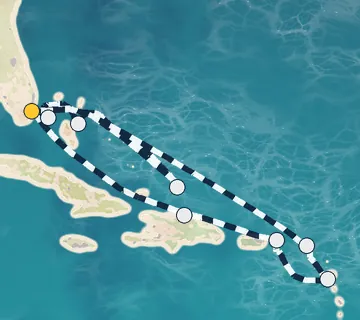 14 Night Miami to Miami cruise