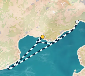 3 Night Marseille to Marseille cruise