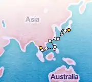 24 Night Bangkok to Tokyo cruise