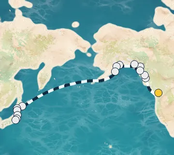 21 Night Vancouver to Tokyo cruise
