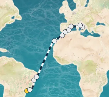 19 Night Sao Paolo to Rome cruise