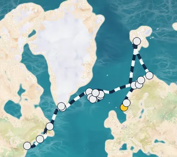 28 Night Bergen to New York cruise