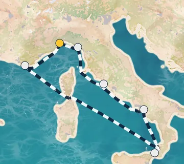 7 Night Savona to Savona cruise