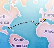 14 Night Miami to Barcelona cruise