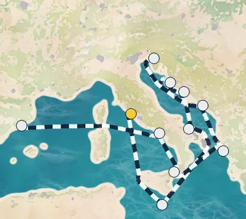 14 Night Rome to Barcelona cruise