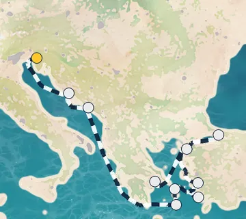 11 Night Trieste to Athens cruise