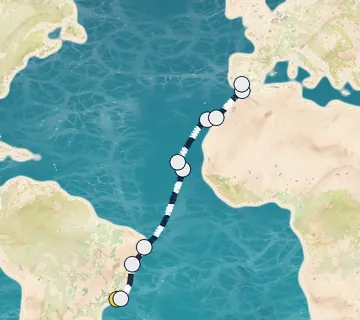 21 Night Rio to Seville cruise
