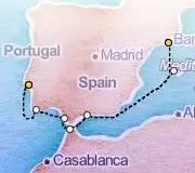 7 Night Lisbon to Barcelona cruise