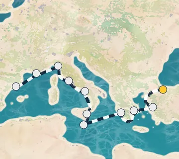 12 Night Istanbul to Barcelona cruise