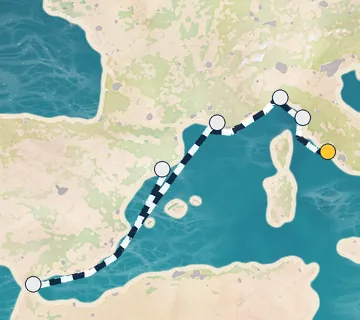 7 Night Rome to Barcelona cruise