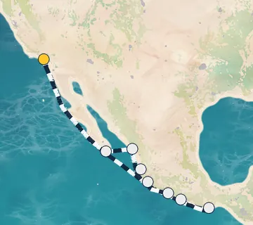 14 Night Los Angeles to Los Angeles cruise