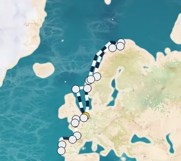 23 Night Rotterdam to Lisbon cruise