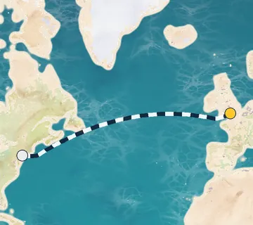 7 Night London to New York cruise