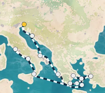 14 Night Monfalcone to Rome cruise