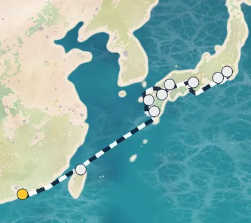 14 Night Hong Kong to Tokyo cruise