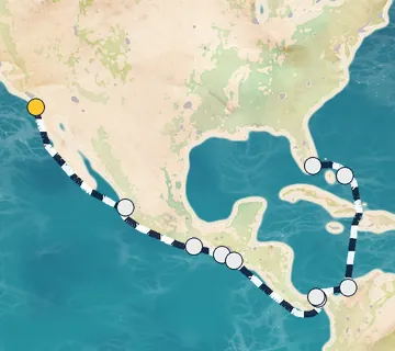 15 Night San Diego to Miami cruise