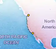 4 Night Los Angeles to Vancouver cruise