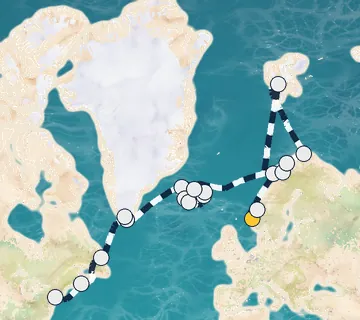 28 Night Bergen to New York cruise