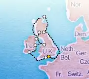 12 Night London to London cruise