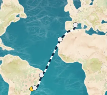 14 Night Sao Paolo to Tarragona cruise