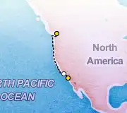 4 Night Vancouver to San Diego cruise