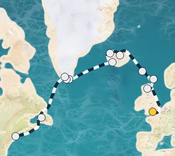 18 Night London to Boston cruise