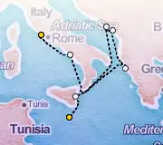 7 Night Rome to Valletta cruise