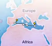 7 Night Barcelona to Athens cruise