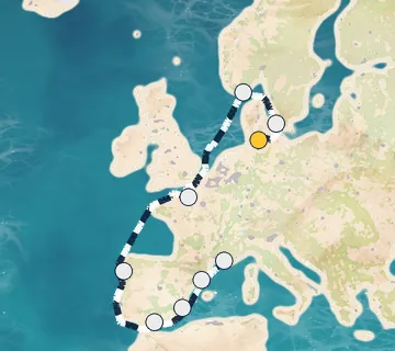 11 Night Kiel to Marseille cruise