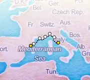7 Night Rome to Barcelona cruise