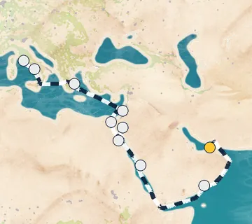 21 Night Dubai to Rome cruise