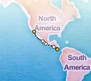 9 Night Puntarenas to San Diego cruise