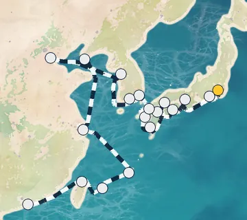 29 Night Tokyo to Hong Kong cruise