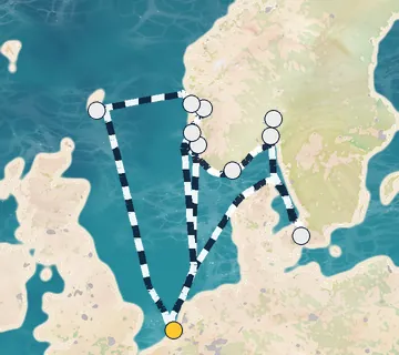 14 Night Rotterdam to Rotterdam cruise