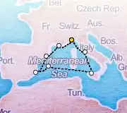 8 Night Savona to Savona cruise